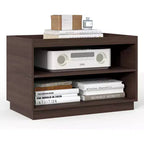 Stckable Storage 2-Shelf, 28 Wide Storage Bins with Open Compartment for Closet Organizers