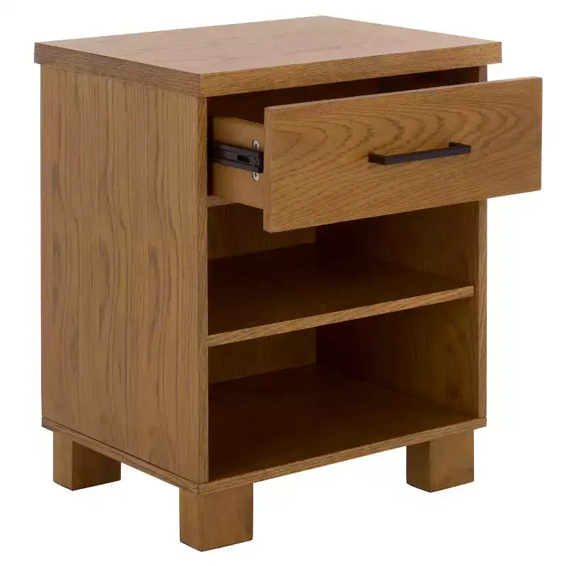 Himanshu 1 Drawer 2 Shelf Nightstand - SEI
