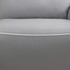 MAYEERTY Power Recliner Chair, Electric Reclining Chair with USB Charging, Adjustable Backrest for Living Room, Light Grey