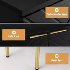 29 Sideboard Storage Cabinet Modern Accent Buffet with 2 Doors (for Kitchen/Dining/Living Room)