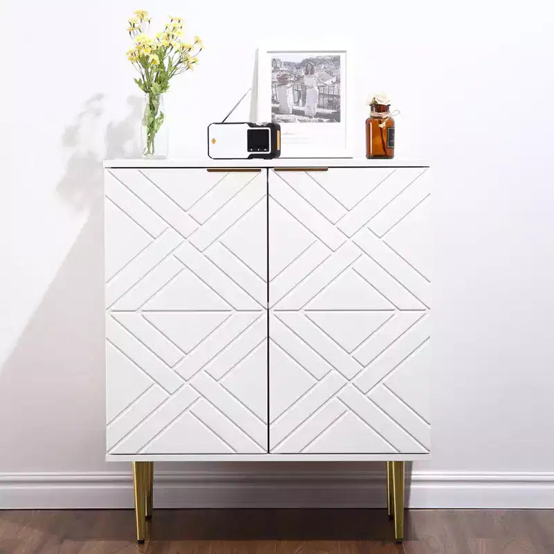 29 Sideboard Storage Cabinet Modern Accent Buffet with 2 Doors (for Kitchen/Dining/Living Room)