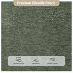 Donna Modern Chenille Fabric Upholstered Bench|ARTFUL LIVING DESIGN