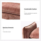 Donna Modern Chenille Fabric Upholstered Bench|ARTFUL LIVING DESIGN