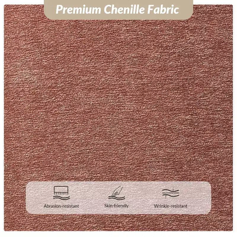 Donna Modern Chenille Fabric Upholstered Bench|ARTFUL LIVING DESIGN