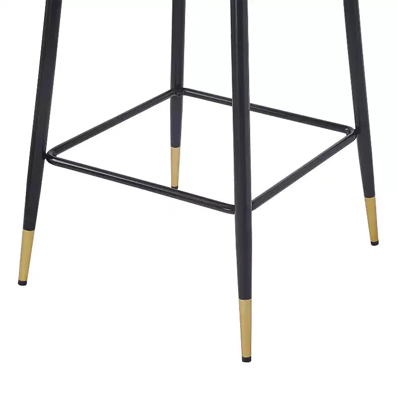MAYEERTY Dining Chairs Set of 2, Rattan Backrest, Metal Frame, Boucle Upholstery for Living