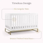 Delta Children Jade 4-in-1 Crib with Daybed Conversion