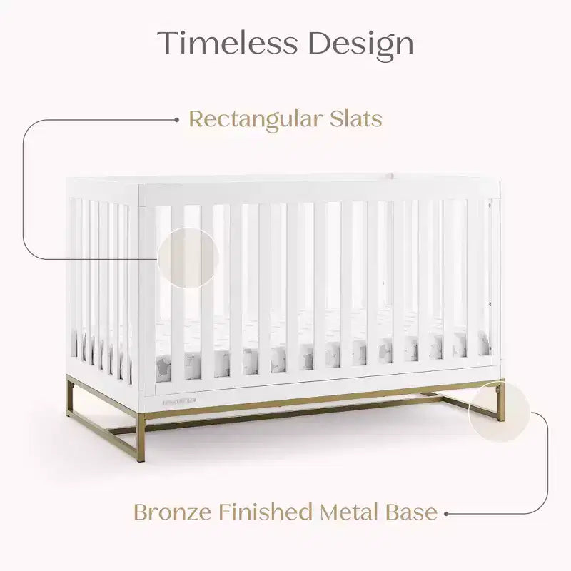 Delta Children Jade 4-in-1 Crib with Daybed Conversion