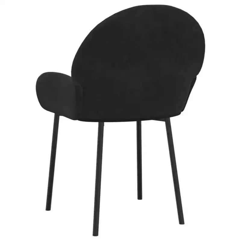 vidaXL Dining Chair Set of 2 Dark grey