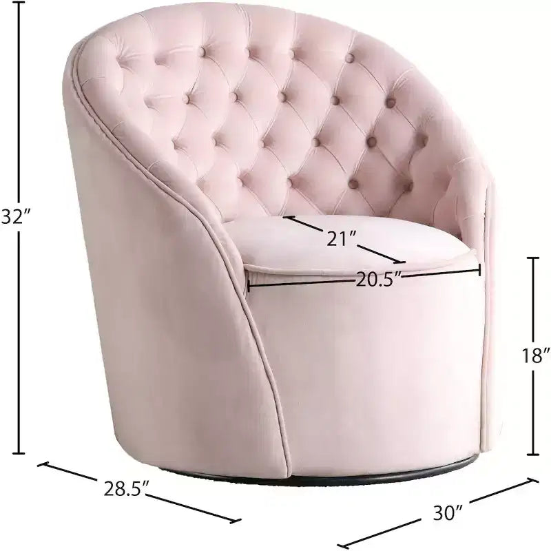 Meridian Furniture Alessio Velvet Chair
