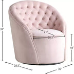 Meridian Furniture Alessio Velvet Chair
