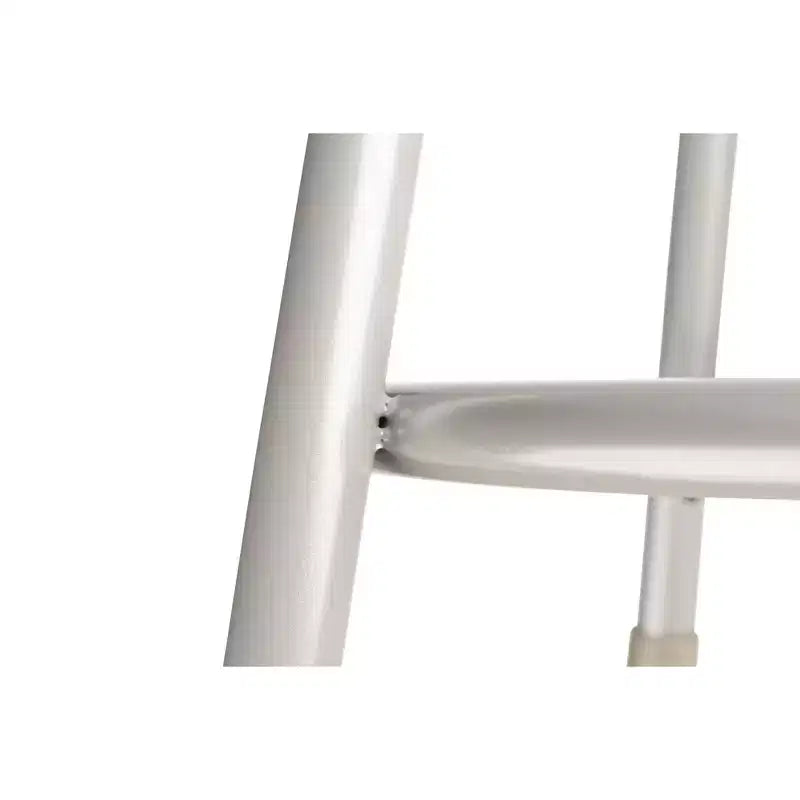 2pk 32"-39" Adjustable Heavy Duty Steel Stool Gray - Hampden Furnishings