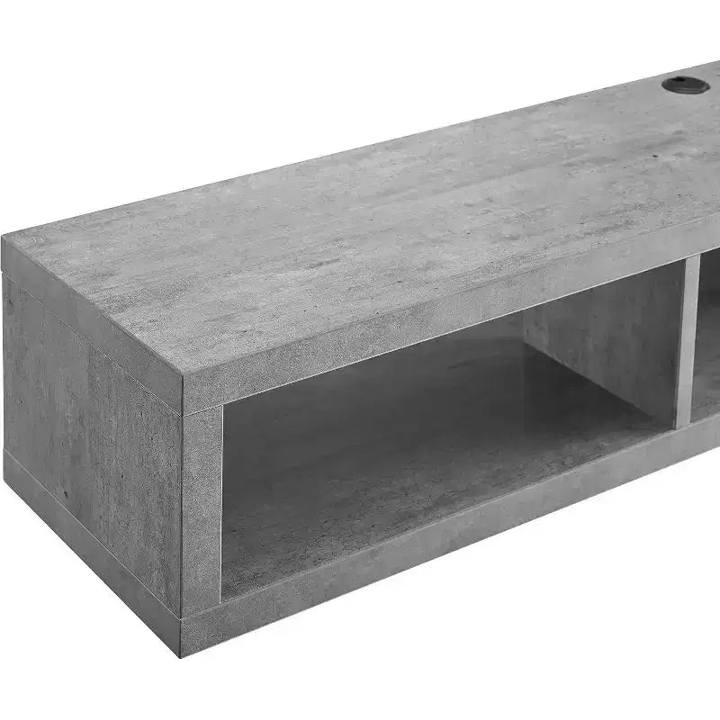 Shallow Wall Mounted A/V Console TV Stand for TVs up to 60 - Martin Furniture