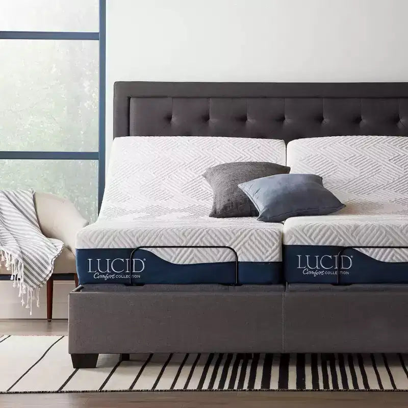 Comfort Collection Deluxe Adjustable Bed Base - Lucid