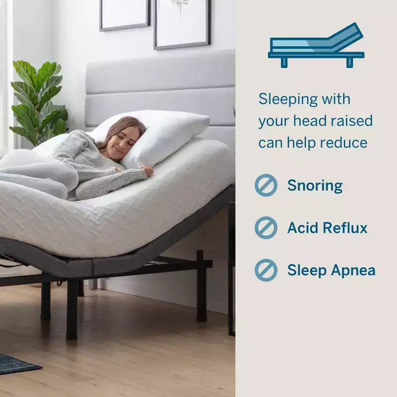 Comfort Collection Deluxe Adjustable Bed Base - Lucid