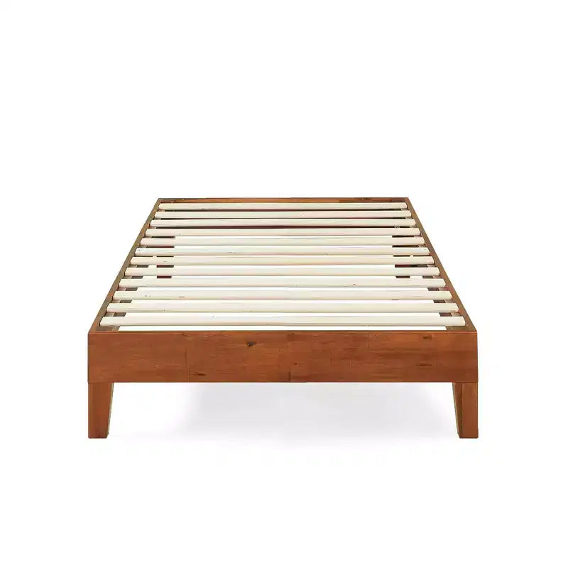 Best Price Mattress 12 Naturalista Grand Solid Wood Premium Platform Bed