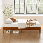 Best Price Mattress 12 Naturalista Grand Solid Wood Premium Platform Bed