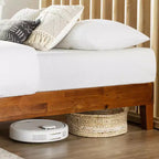Best Price Mattress 12 Naturalista Grand Solid Wood Premium Platform Bed